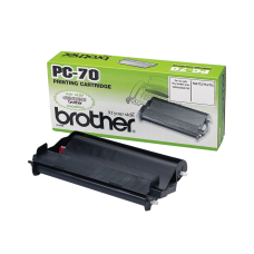 Brother Original Black PC70 Fax Thermal Ribbons (PC-70)