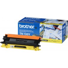 Brother Original High Capacity Yellow TN135Y Laser Toner Cartridge (TN-135Y)