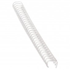Fellowes 6mm White Wire Binding Combs (53215)