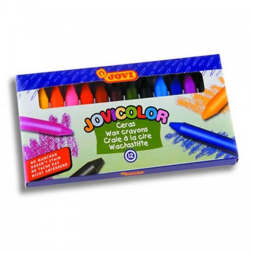 Jovi Wax Crayons Thick X12 