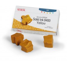 Xerox Original Pack of 3 Yellow Phaser 8400 Solid Ink (108R00607)